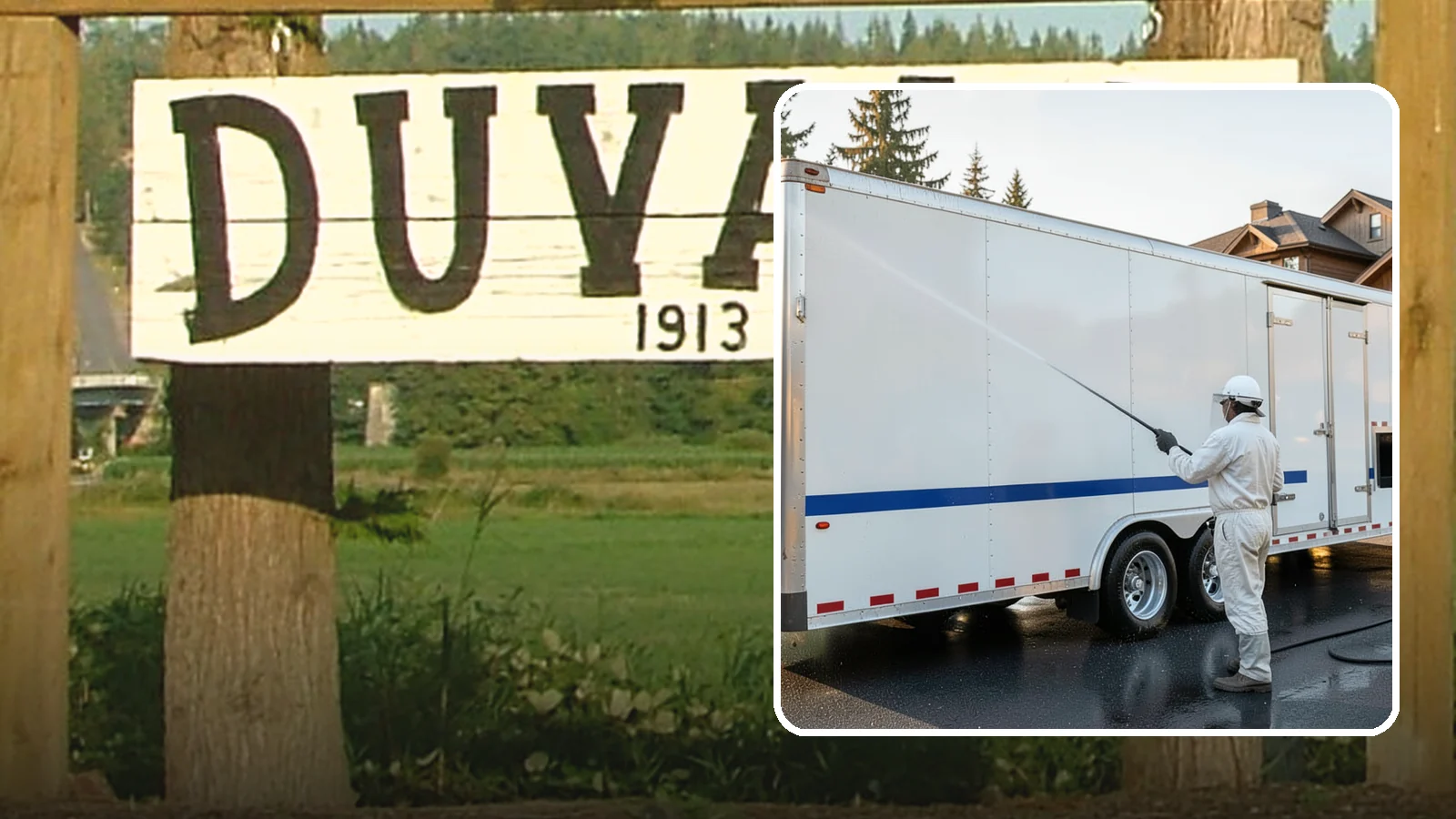 Trailer Washing in Duvall, King County, WA - We clean utility, cargo, and equipment trailers in Washington to remove mud, road grime, and rust-inducing buildup.