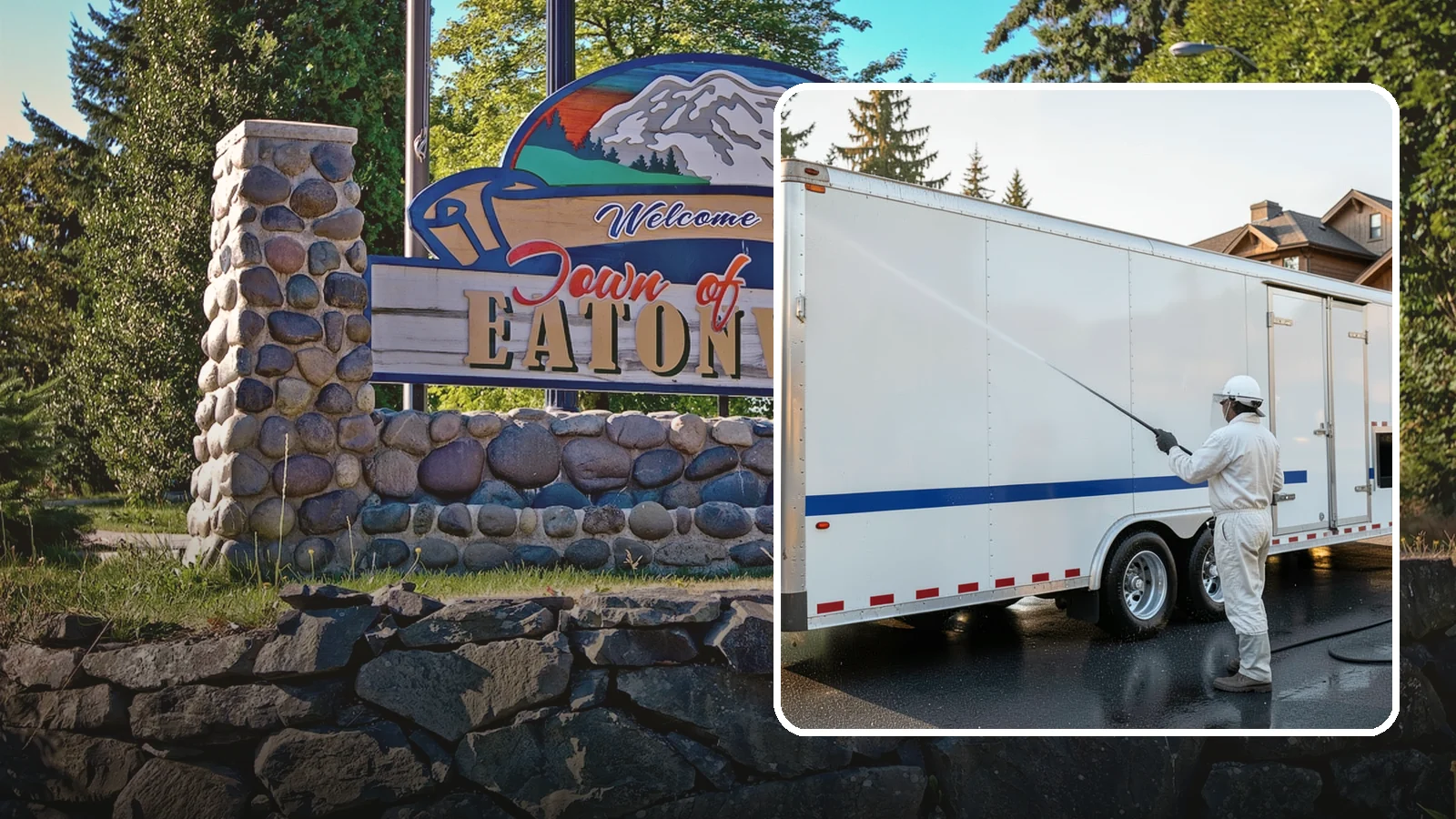 Trailer Washing in Eatonville, Pierce County, WA - We clean utility, cargo, and equipment trailers in Washington to remove mud, road grime, and rust-inducing buildup.