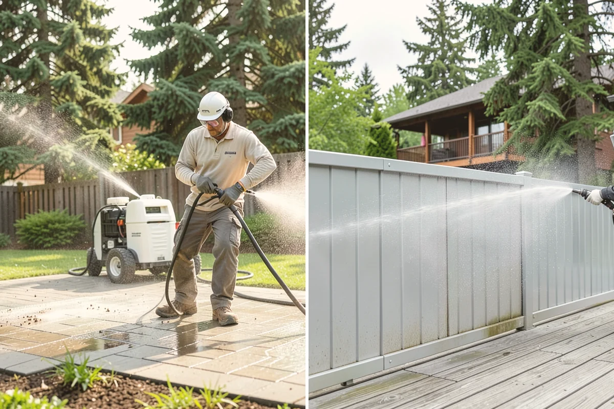 Trailer Washing in Edmonds, Snohomish County, WA - Rinse loose mud from the bed and frame