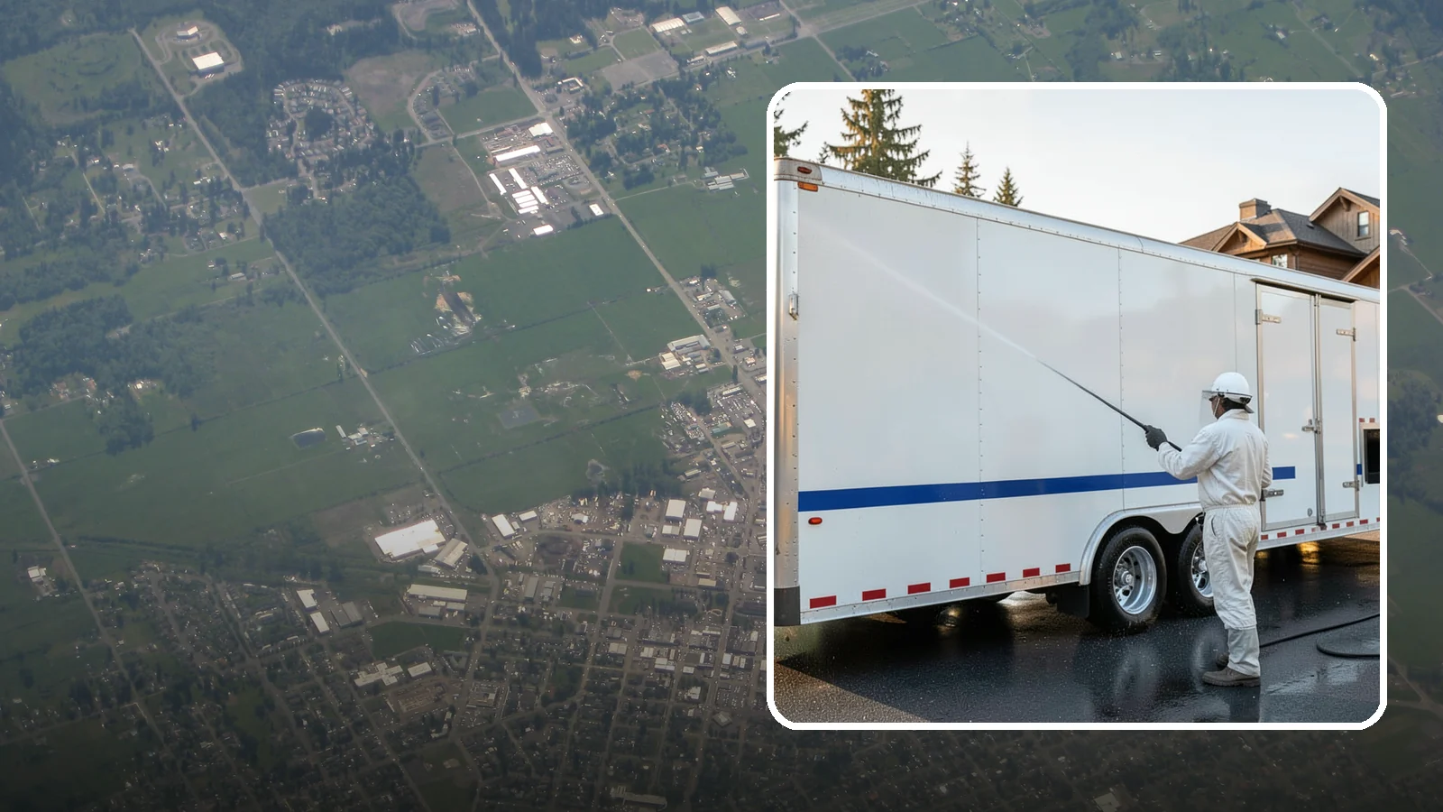 Trailer Washing in Enumclaw, King County, WA - We clean utility, cargo, and equipment trailers in Washington to remove mud, road grime, and rust-inducing buildup.