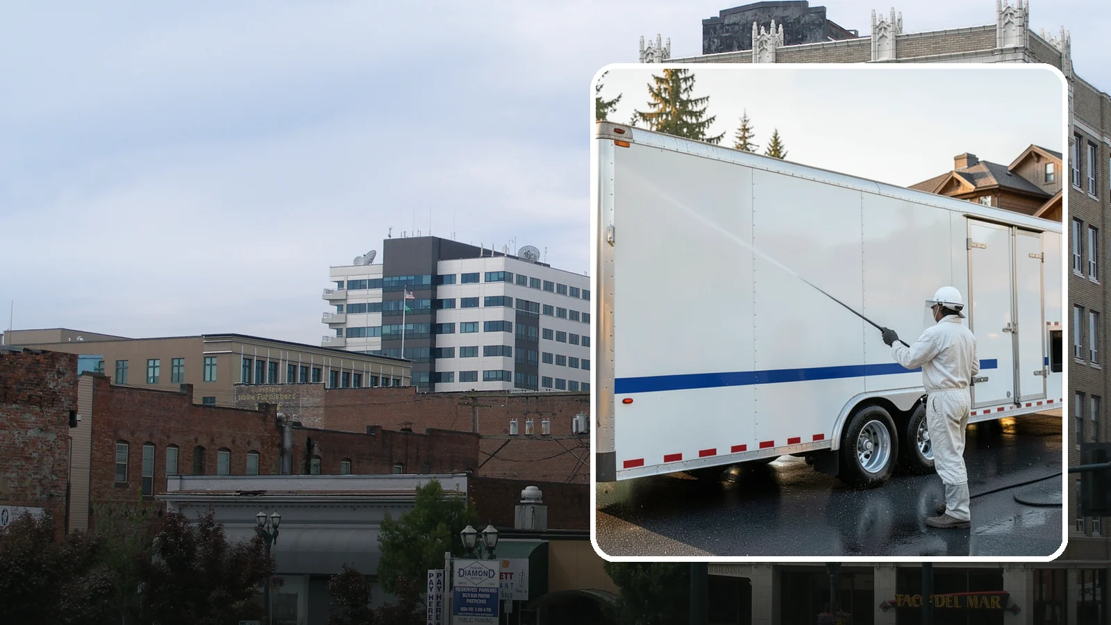 Trailer Washing in Everett, Snohomish County, WA - We clean utility, cargo, and equipment trailers in Washington to remove mud, road grime, and rust-inducing buildup.