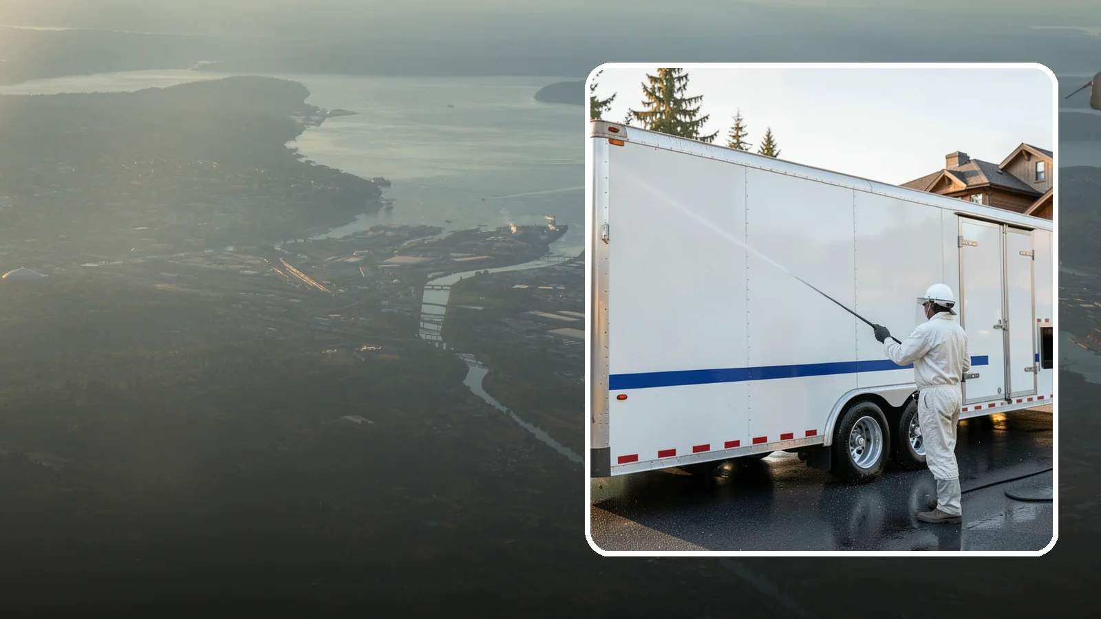 Trailer Washing in Fife, Pierce County, WA - We clean utility, cargo, and equipment trailers in Washington to remove mud, road grime, and rust-inducing buildup.