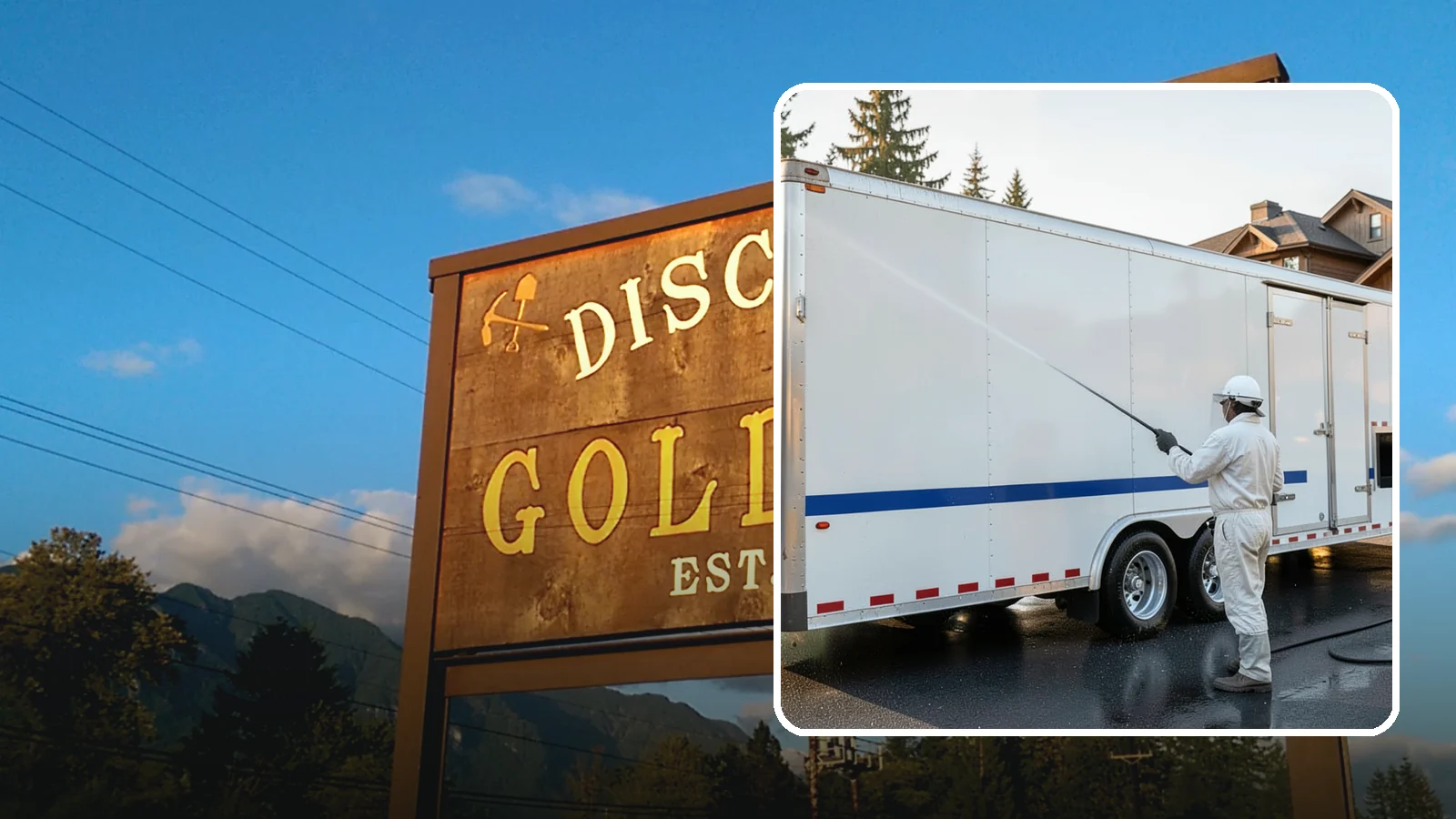 Trailer Washing in Gold Bar, Snohomish County, WA - We clean utility, cargo, and equipment trailers in Washington to remove mud, road grime, and rust-inducing buildup.