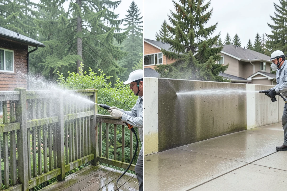 Trailer Washing in Gold Bar, Snohomish County, WA - Rinse loose mud from the bed and frame