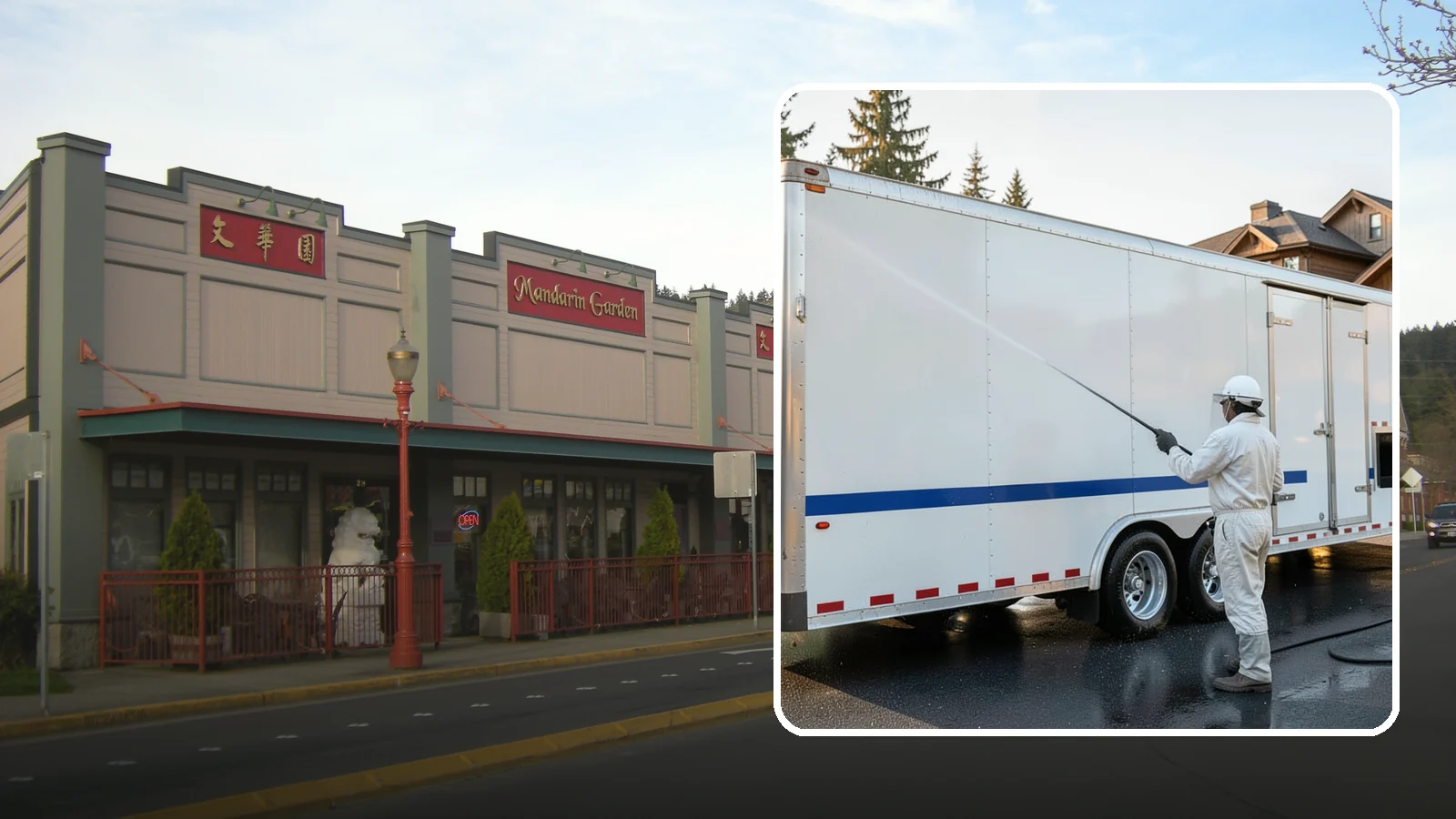 Trailer Washing in Issaquah, King County, WA - We clean utility, cargo, and equipment trailers in Washington to remove mud, road grime, and rust-inducing buildup.