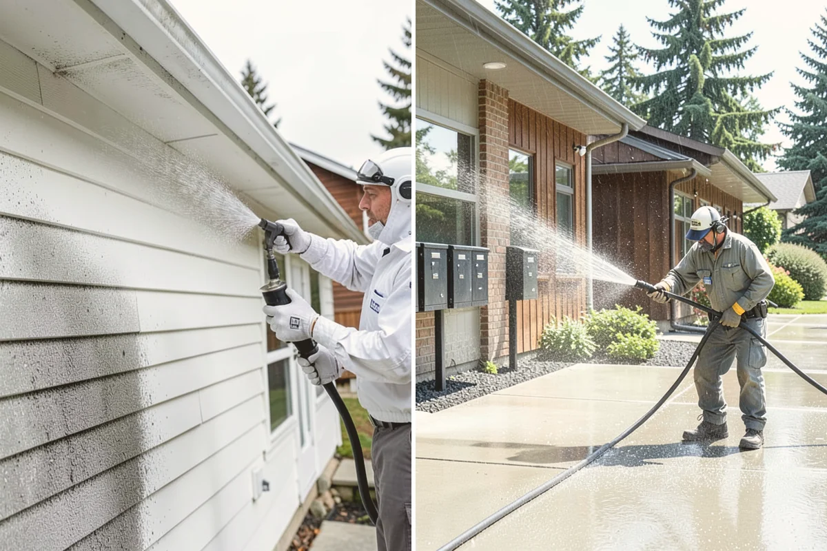 Trailer Washing in Kirkland, King County, WA - Rinse loose mud from the bed and frame