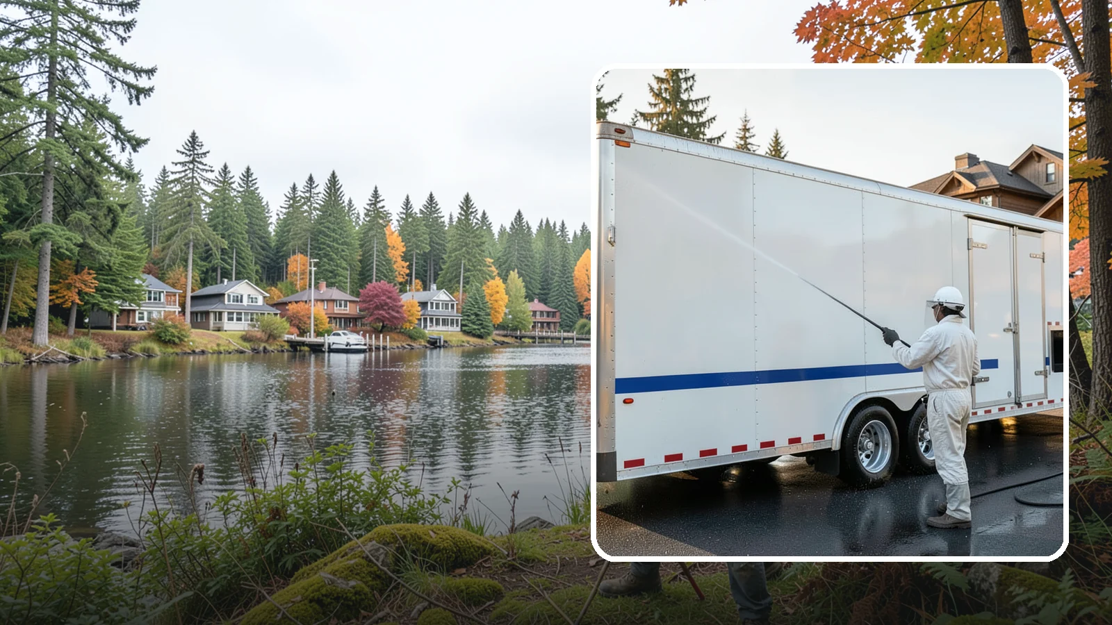 Trailer Washing in La Conner, Skagit County, WA - We clean utility, cargo, and equipment trailers in Washington to remove mud, road grime, and rust-inducing buildup.