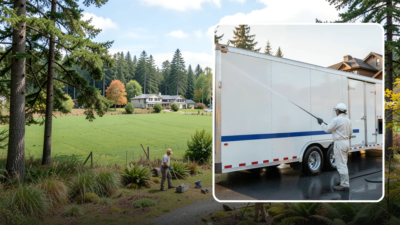 Trailer Washing in Lyman, Skagit County, WA - We clean utility, cargo, and equipment trailers in Washington to remove mud, road grime, and rust-inducing buildup.