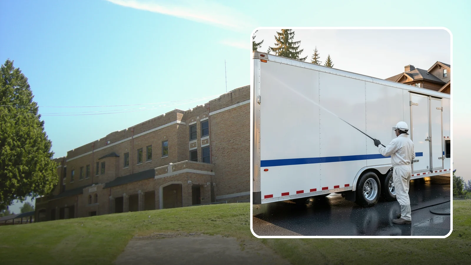 Trailer Washing in Maple Valley, King County, WA - We clean utility, cargo, and equipment trailers in Washington to remove mud, road grime, and rust-inducing buildup.