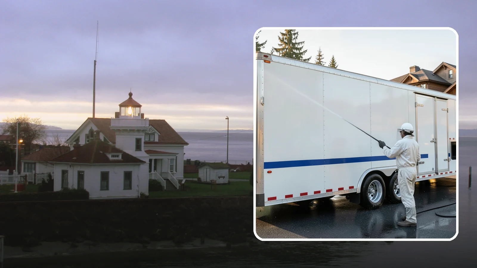 Trailer Washing in Mukilteo, Snohomish County, WA - We clean utility, cargo, and equipment trailers in Washington to remove mud, road grime, and rust-inducing buildup.
