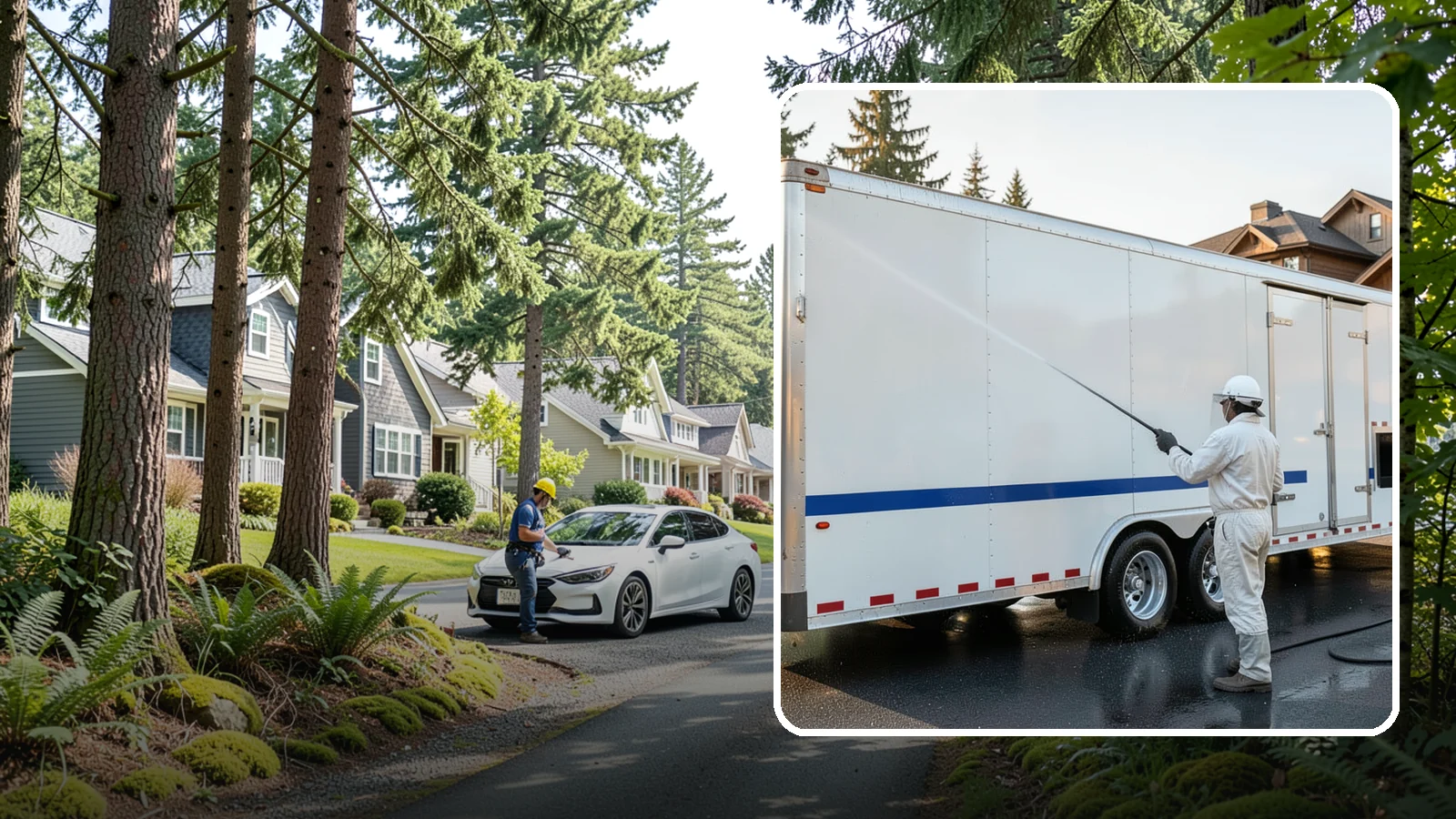 Trailer Washing in Normandy Park, King County, WA - We clean utility, cargo, and equipment trailers in Washington to remove mud, road grime, and rust-inducing buildup.