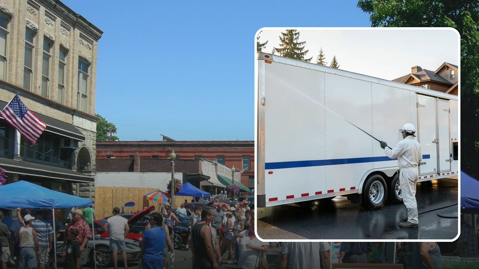 Trailer Washing in Snohomish, Snohomish County, WA - We clean utility, cargo, and equipment trailers in Washington to remove mud, road grime, and rust-inducing buildup.