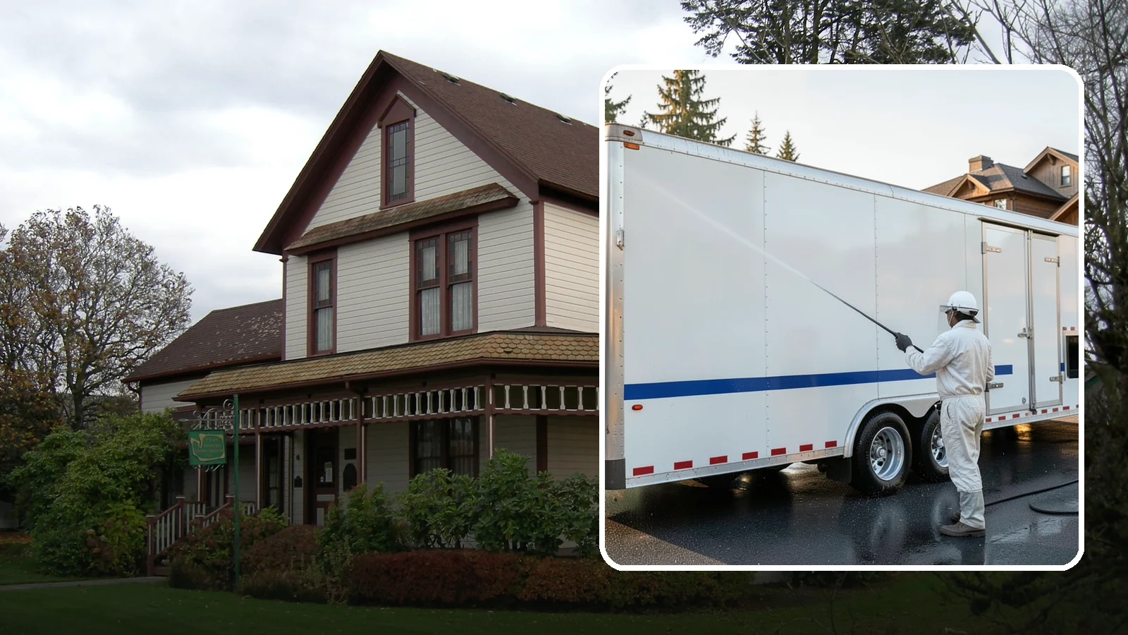 Trailer Washing in Sumner, Pierce County, WA - We clean utility, cargo, and equipment trailers in Washington to remove mud, road grime, and rust-inducing buildup.