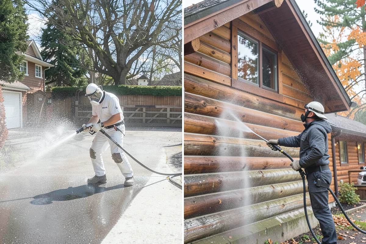 Trailer Washing in Sumner, Pierce County, WA - Rinse loose mud from the bed and frame