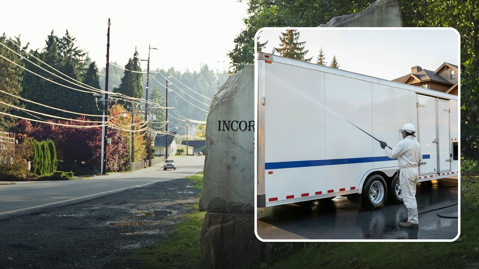Trailer Washing in Wilkeson, Pierce County, WA - We clean utility, cargo, and equipment trailers in Washington to remove mud, road grime, and rust-inducing buildup.