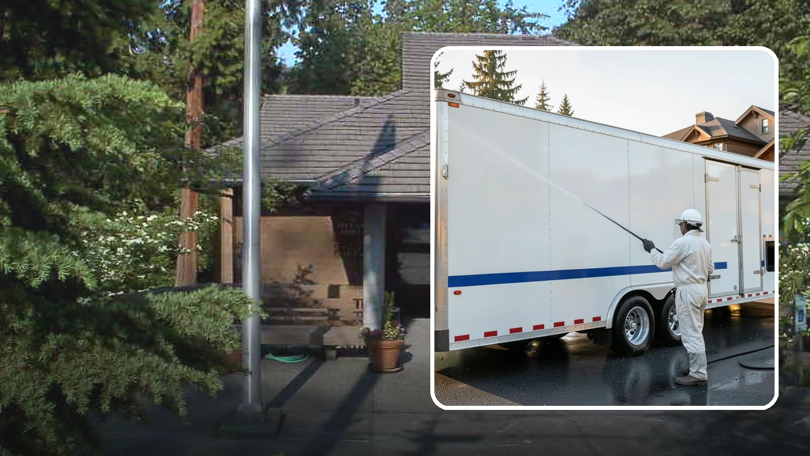 Trailer Washing in Yarrow Point, King County, WA - We clean utility, cargo, and equipment trailers in Washington to remove mud, road grime, and rust-inducing buildup.