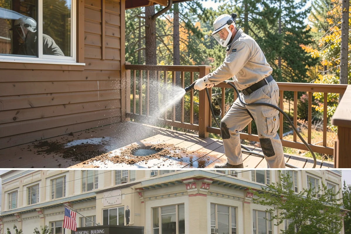 Trash Can Cleaning in Anacortes, Skagit County, WA - Warmer months bring the strongest odors, making late spring and summer the best time for bin cleaning.