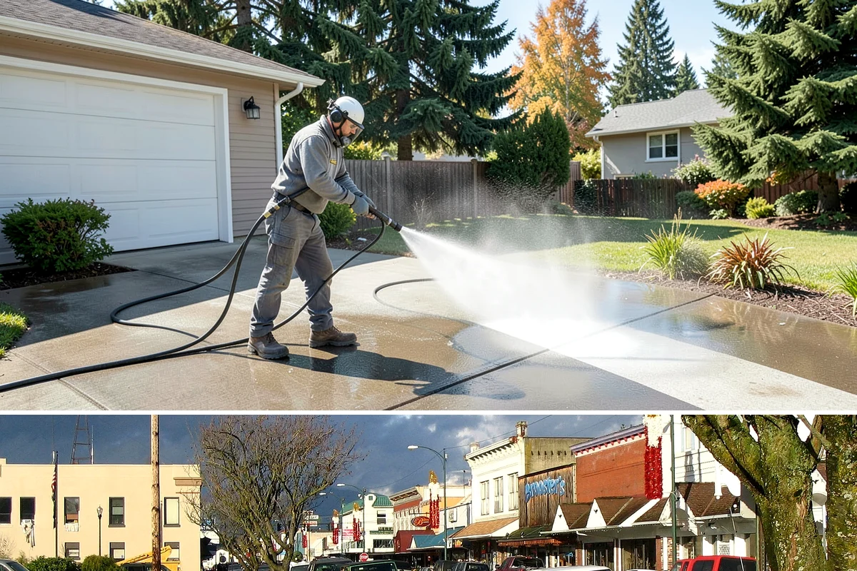 Trash Can Cleaning in Arlington, Snohomish County, WA - Warmer months bring the strongest odors, making late spring and summer the best time for bin cleaning.
