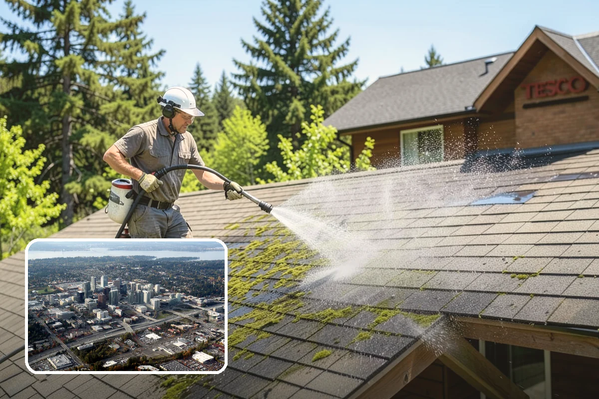Trash Can Cleaning in Bellevue, King County, WA - Removes caked residue from the interior and exterior