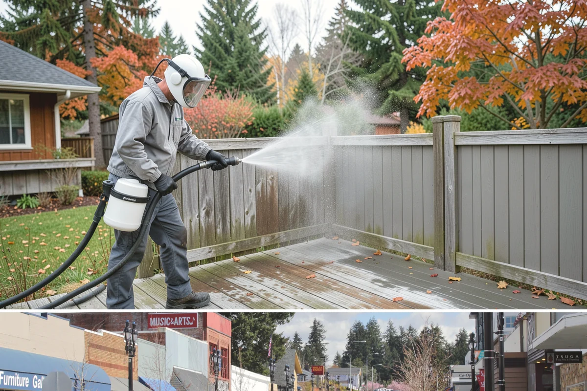 Trash Can Cleaning in Bothell, King County, WA - Warmer months bring the strongest odors, making late spring and summer the best time for bin cleaning.