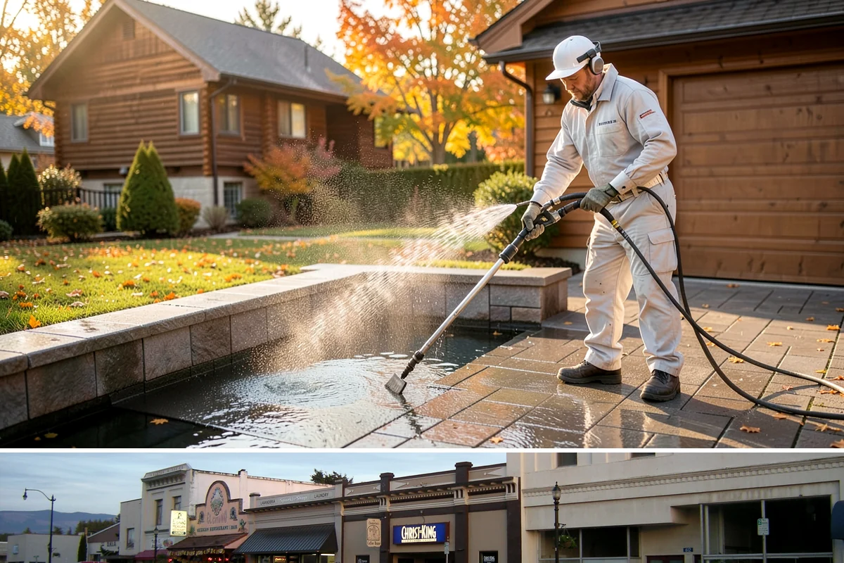 Trash Can Cleaning in Burlington, Skagit County, WA - Warmer months bring the strongest odors, making late spring and summer the best time for bin cleaning.