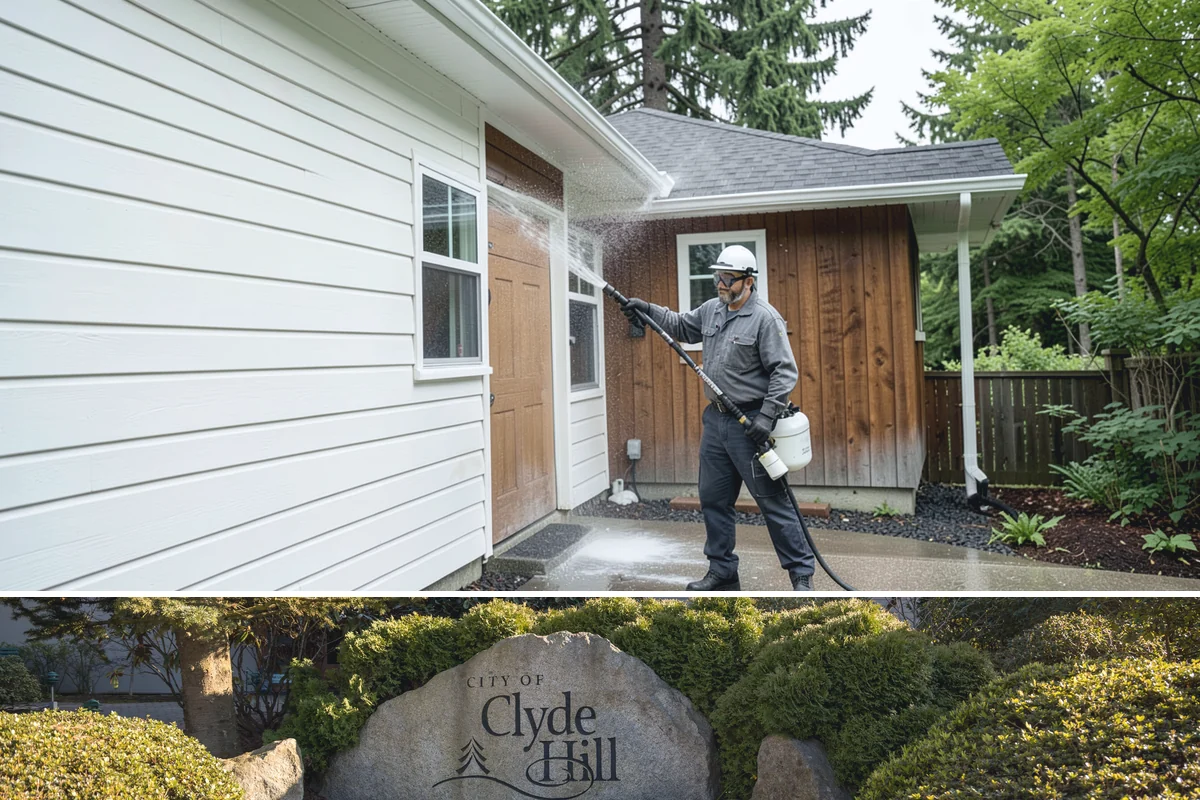 Trash Can Cleaning in Clyde Hill, King County, WA - Warmer months bring the strongest odors, making late spring and summer the best time for bin cleaning.