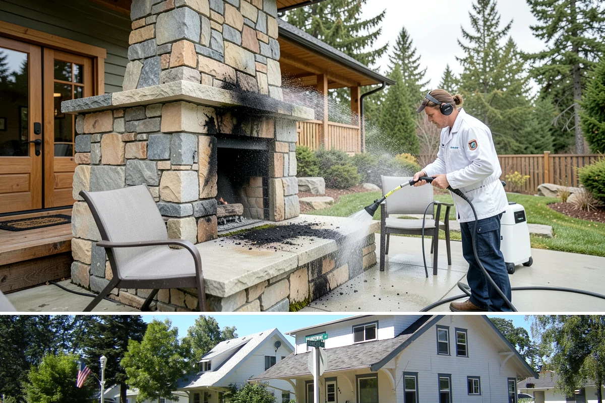 Trash Can Cleaning in DuPont, Pierce County, WA - Warmer months bring the strongest odors, making late spring and summer the best time for bin cleaning.