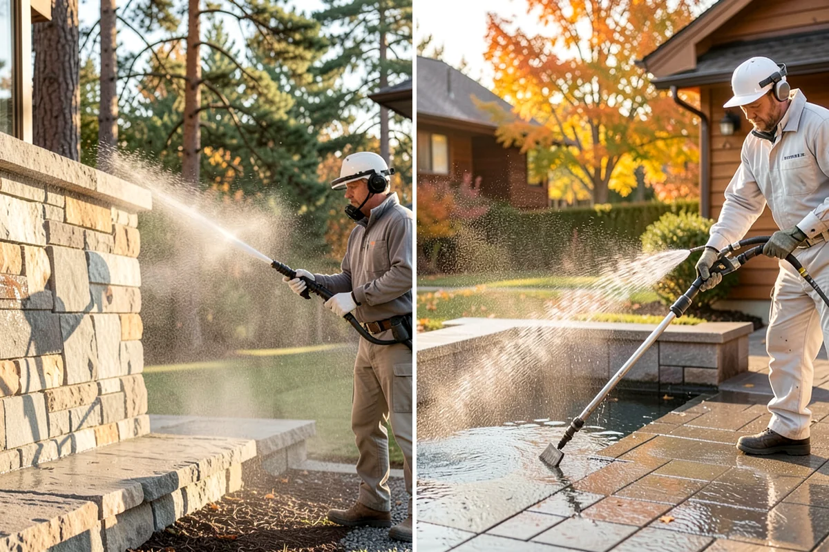 Trash Can Cleaning in Kenmore, King County, WA - Empty and pre-rinse the interior and exterior