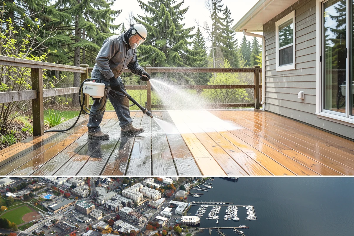 Trash Can Cleaning in Kirkland, King County, WA - Warmer months bring the strongest odors, making late spring and summer the best time for bin cleaning.