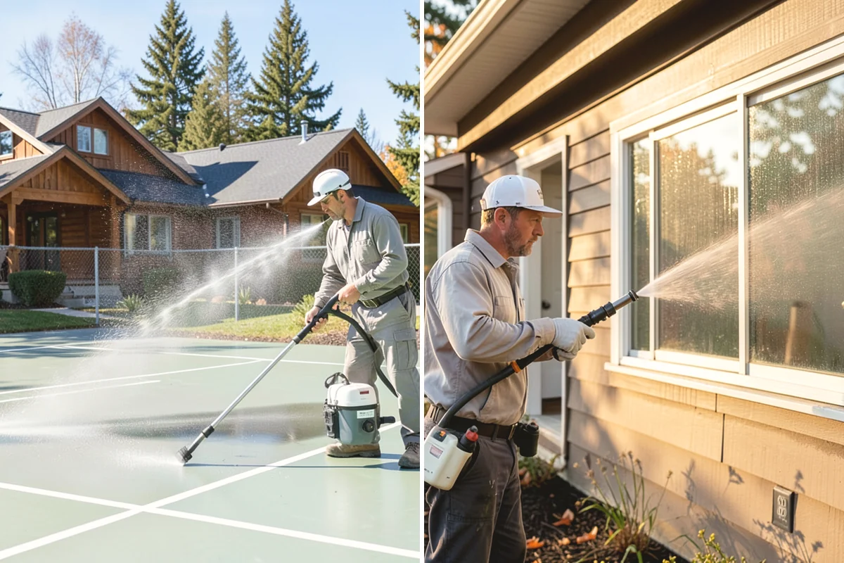 Trash Can Cleaning in Lake Stevens, Snohomish County, WA - Empty and pre-rinse the interior and exterior