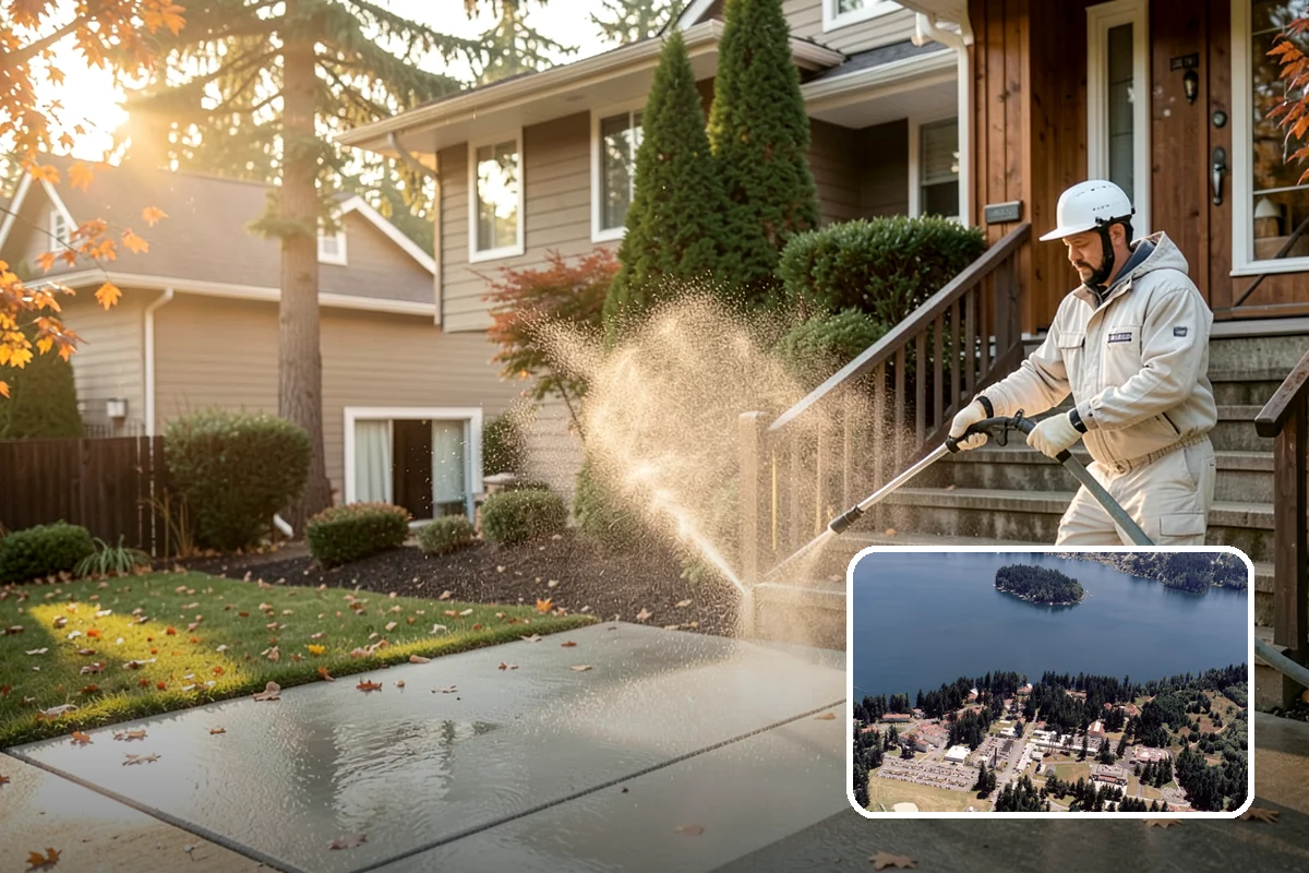 Trash Can Cleaning in Lakewood, Pierce County, WA - Removes caked residue from the interior and exterior