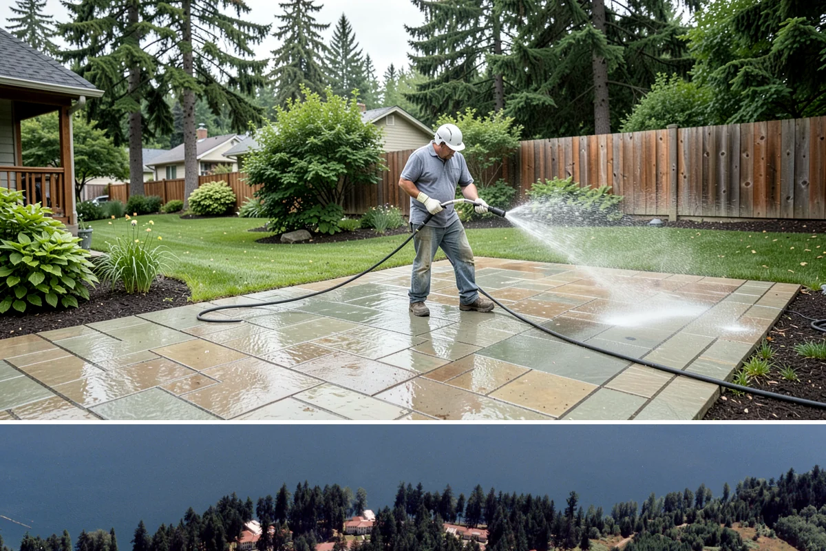 Trash Can Cleaning in Lakewood, Pierce County, WA - Warmer months bring the strongest odors, making late spring and summer the best time for bin cleaning.