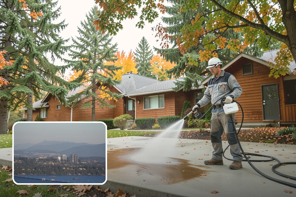 Trash Can Cleaning in Medina, King County, WA - Removes caked residue from the interior and exterior