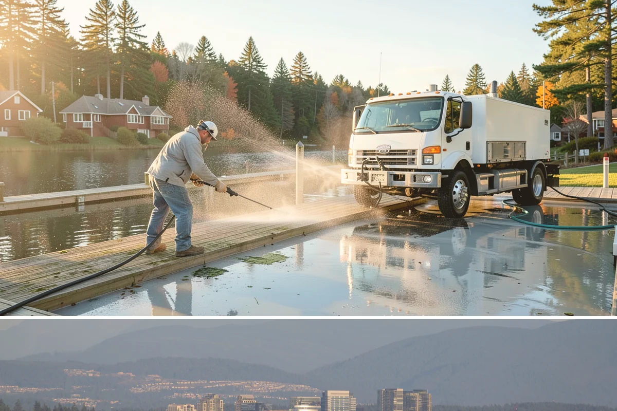 Trash Can Cleaning in Medina, King County, WA - Warmer months bring the strongest odors, making late spring and summer the best time for bin cleaning.