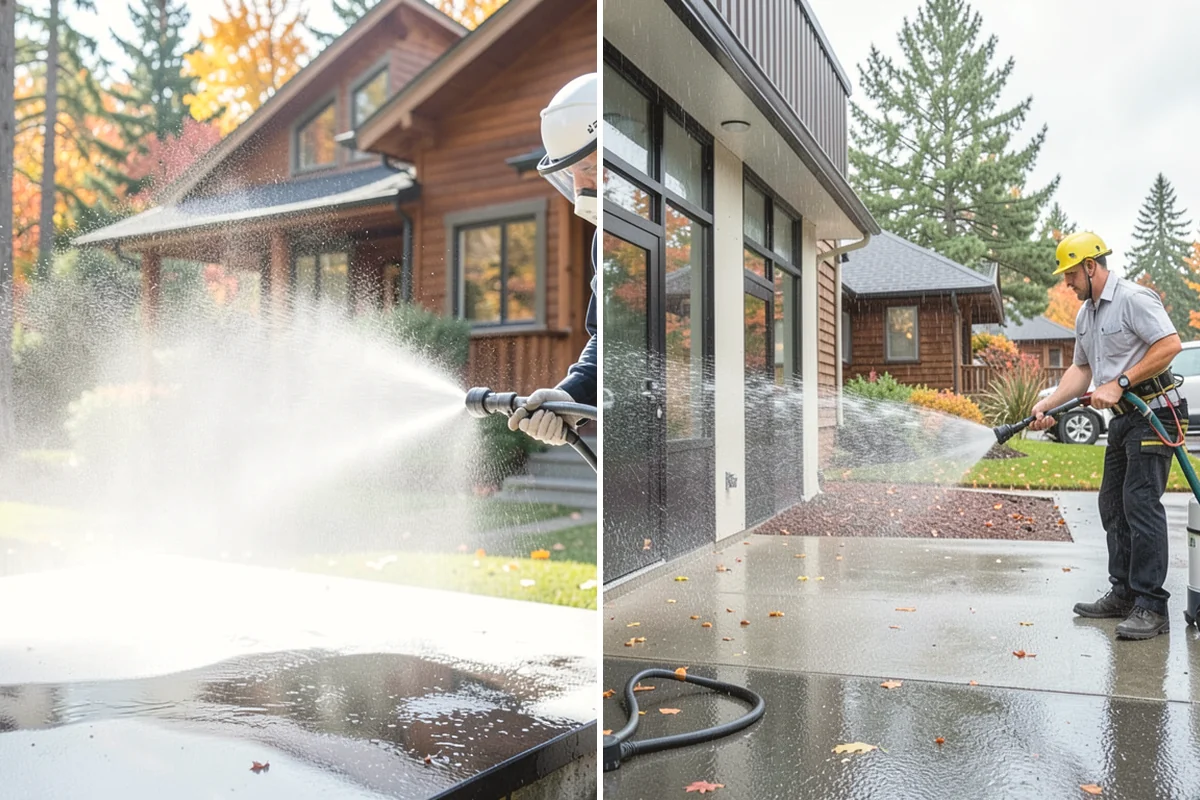 Trash Can Cleaning in Mill Creek, Snohomish County, WA - Empty and pre-rinse the interior and exterior