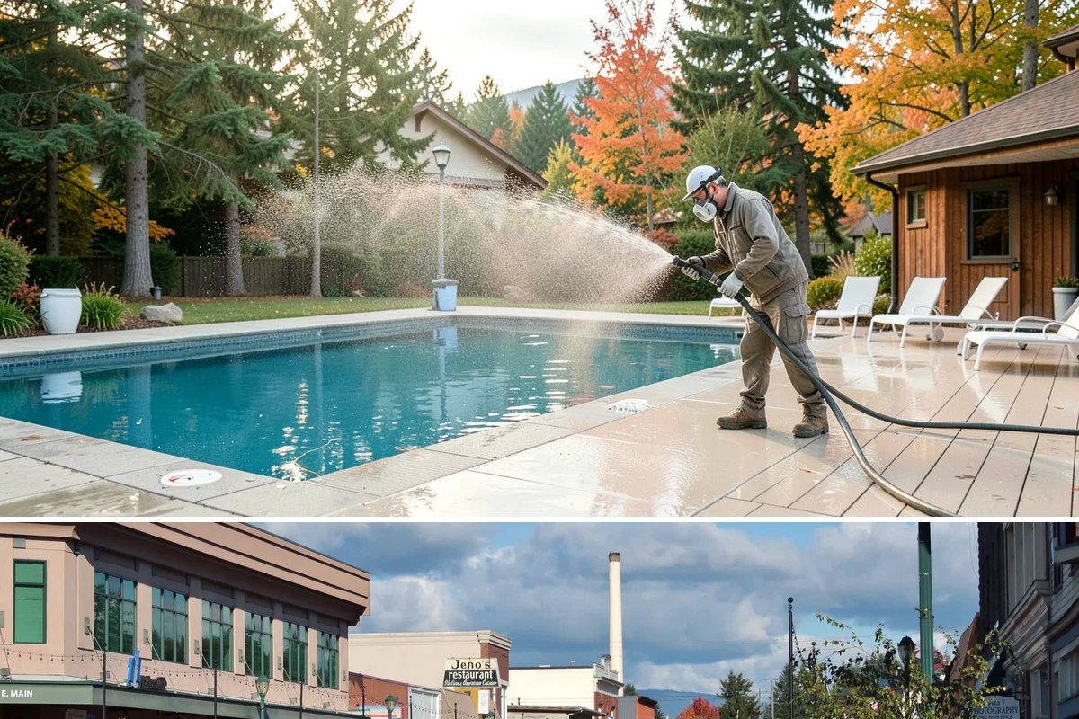Trash Can Cleaning in Monroe, Snohomish County, WA - Warmer months bring the strongest odors, making late spring and summer the best time for bin cleaning.