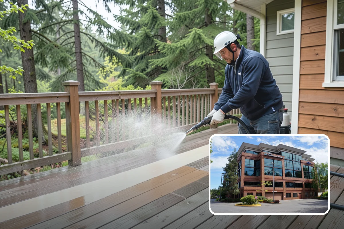 Trash Can Cleaning in Mountlake Terrace, Snohomish County, WA - Removes caked residue from the interior and exterior