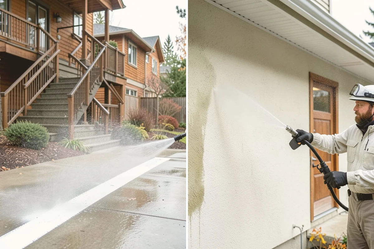 Trash Can Cleaning in Newcastle, King County, WA - Empty and pre-rinse the interior and exterior