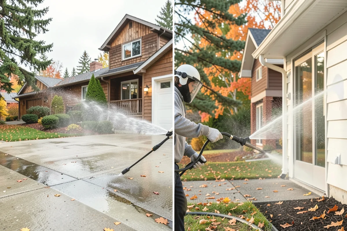 Trash Can Cleaning in Oak Harbor, Island County, WA - Empty and pre-rinse the interior and exterior