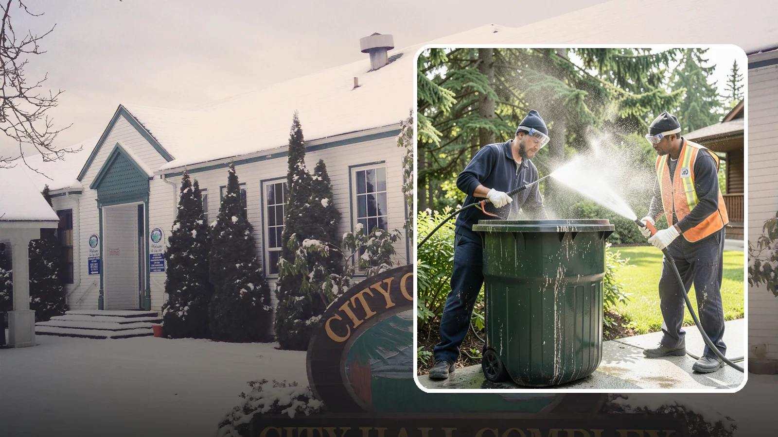 Trash Can Cleaning in Pacific, King County, WA - We clean and deodorize trash cans to remove the grime, residue, and odor that build inside and outside the bins.