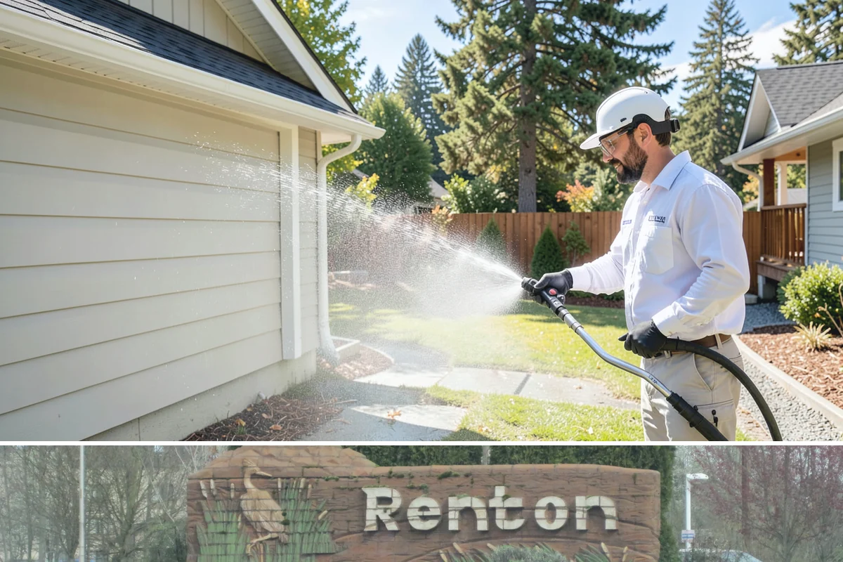 Trash Can Cleaning in Renton, King County, WA - Warmer months bring the strongest odors, making late spring and summer the best time for bin cleaning.