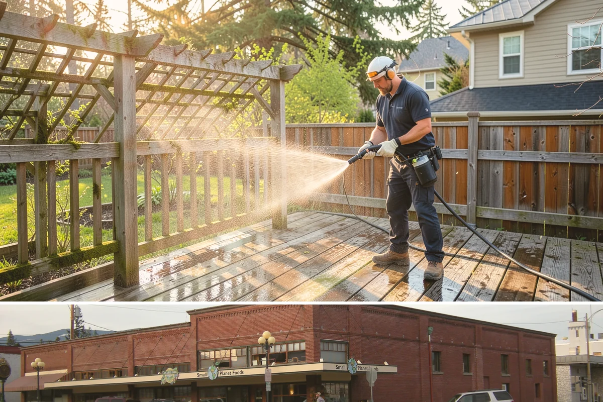 Trash Can Cleaning in Sedro-Woolley, Skagit County, WA - Warmer months bring the strongest odors, making late spring and summer the best time for bin cleaning.
