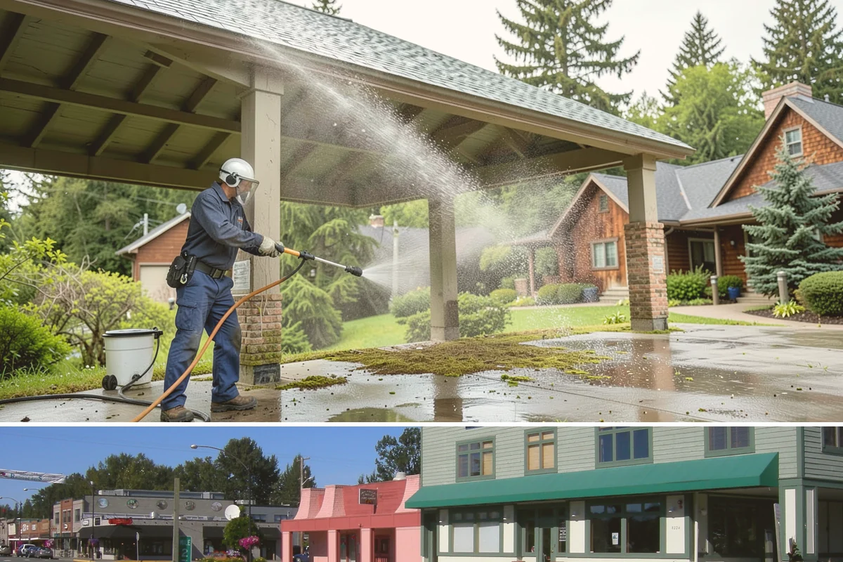 Trash Can Cleaning in Snoqualmie, King County, WA - Warmer months bring the strongest odors, making late spring and summer the best time for bin cleaning.