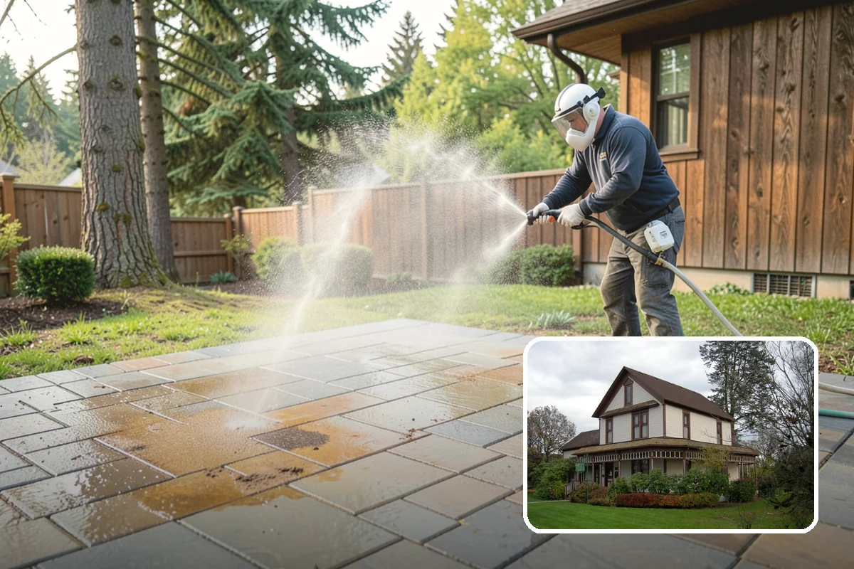 Trash Can Cleaning in Sumner, Pierce County, WA - Removes caked residue from the interior and exterior
