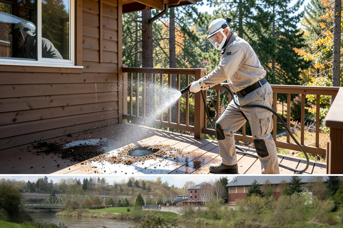 Trash Can Cleaning in Tukwila, King County, WA - Warmer months bring the strongest odors, making late spring and summer the best time for bin cleaning.