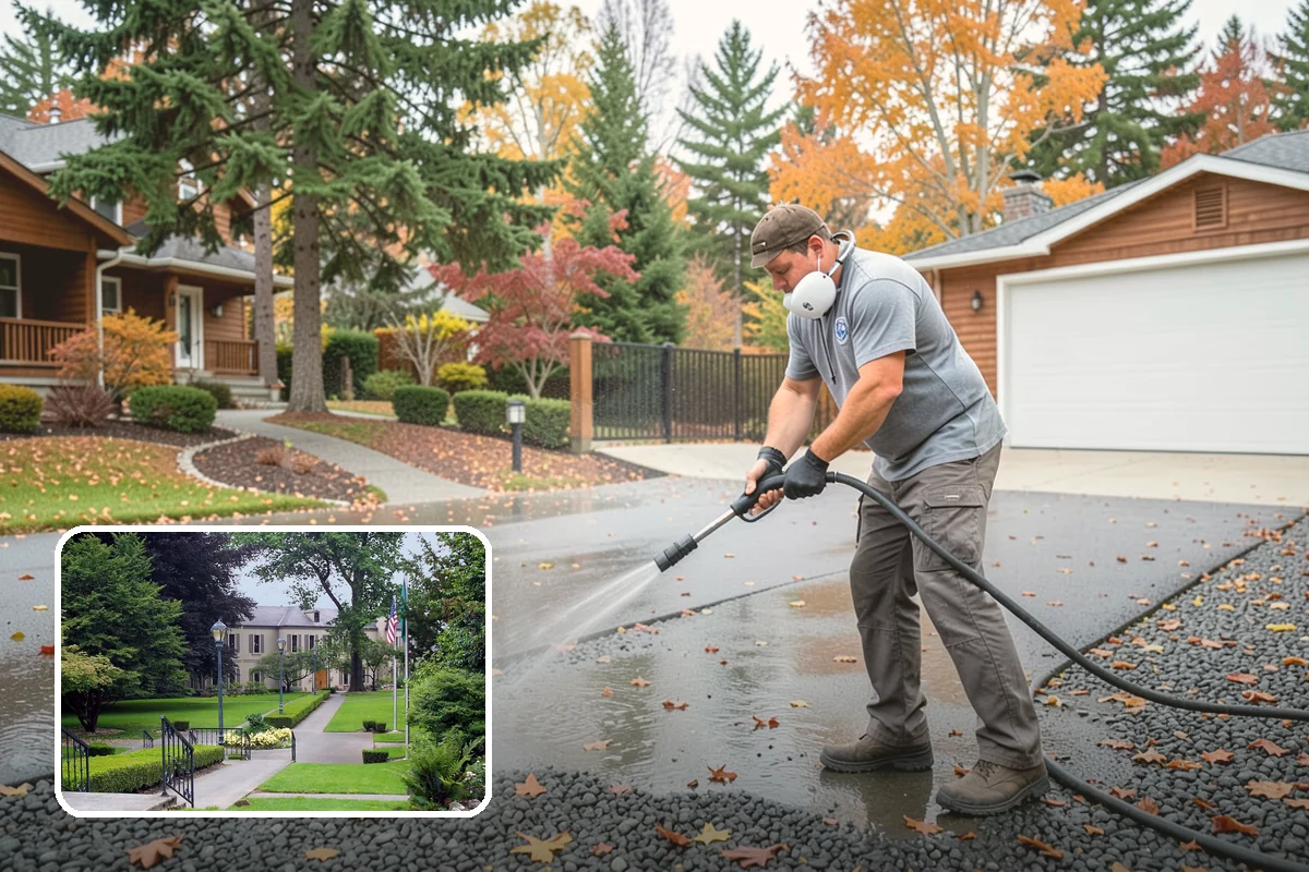 Trash Can Cleaning in Woodinville, King County, WA - Removes caked residue from the interior and exterior