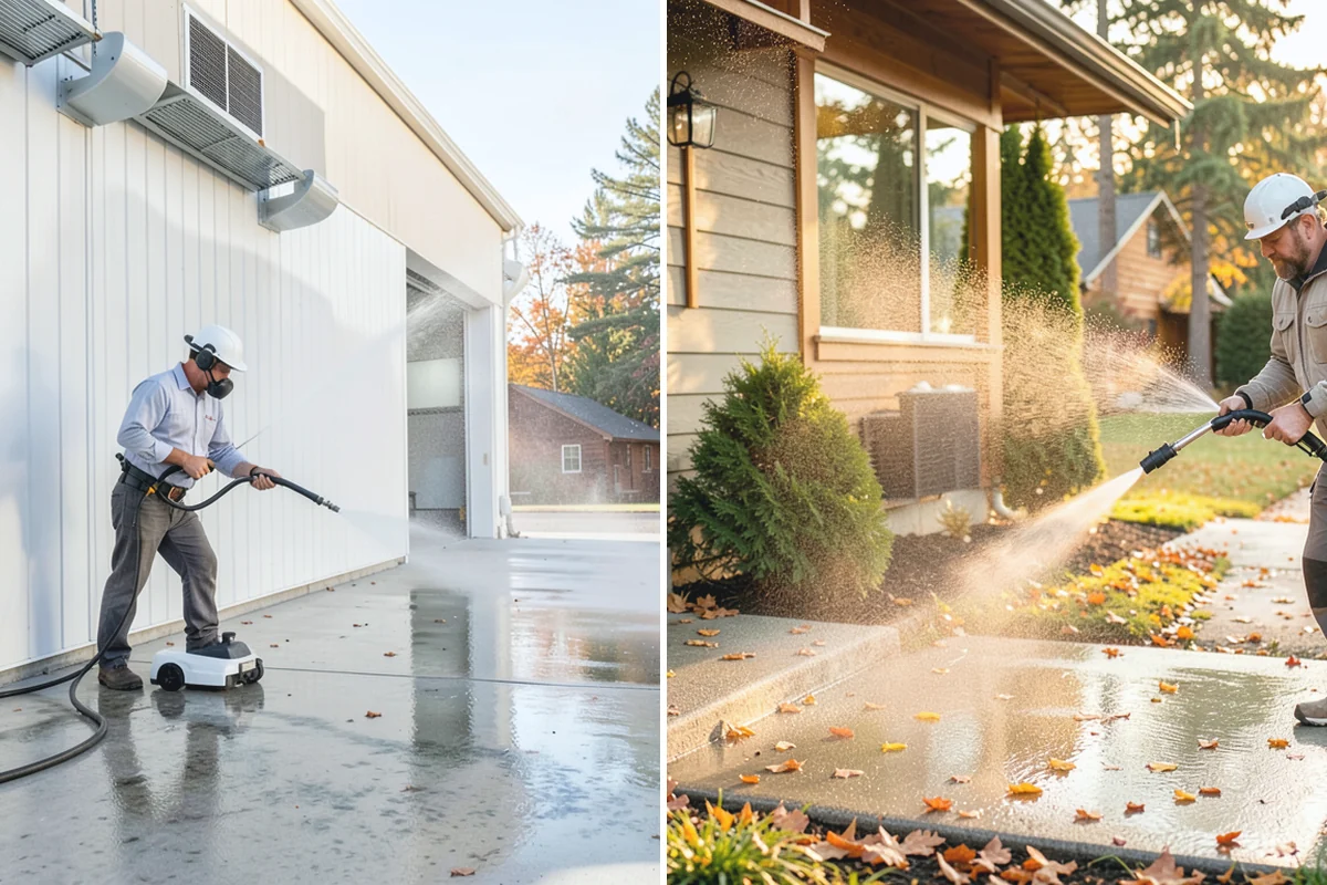 Trellis Cleaning in Bonney Lake, Pierce County, WA - Inspect the trellis grid and note fragile sections
