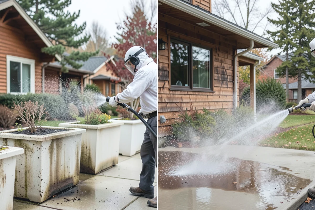 Trellis Cleaning in Buckley, Pierce County, WA - Inspect the trellis grid and note fragile sections