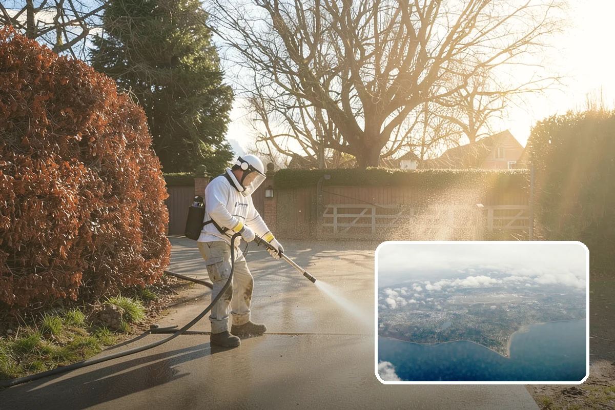 Trellis Cleaning in Burien, King County, WA - Clears algae and cobwebs from tight lattice crossings
