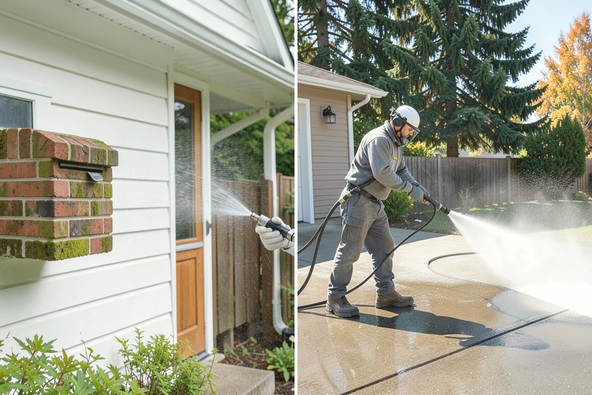 Trellis Cleaning in Burien, King County, WA - Inspect the trellis grid and note fragile sections
